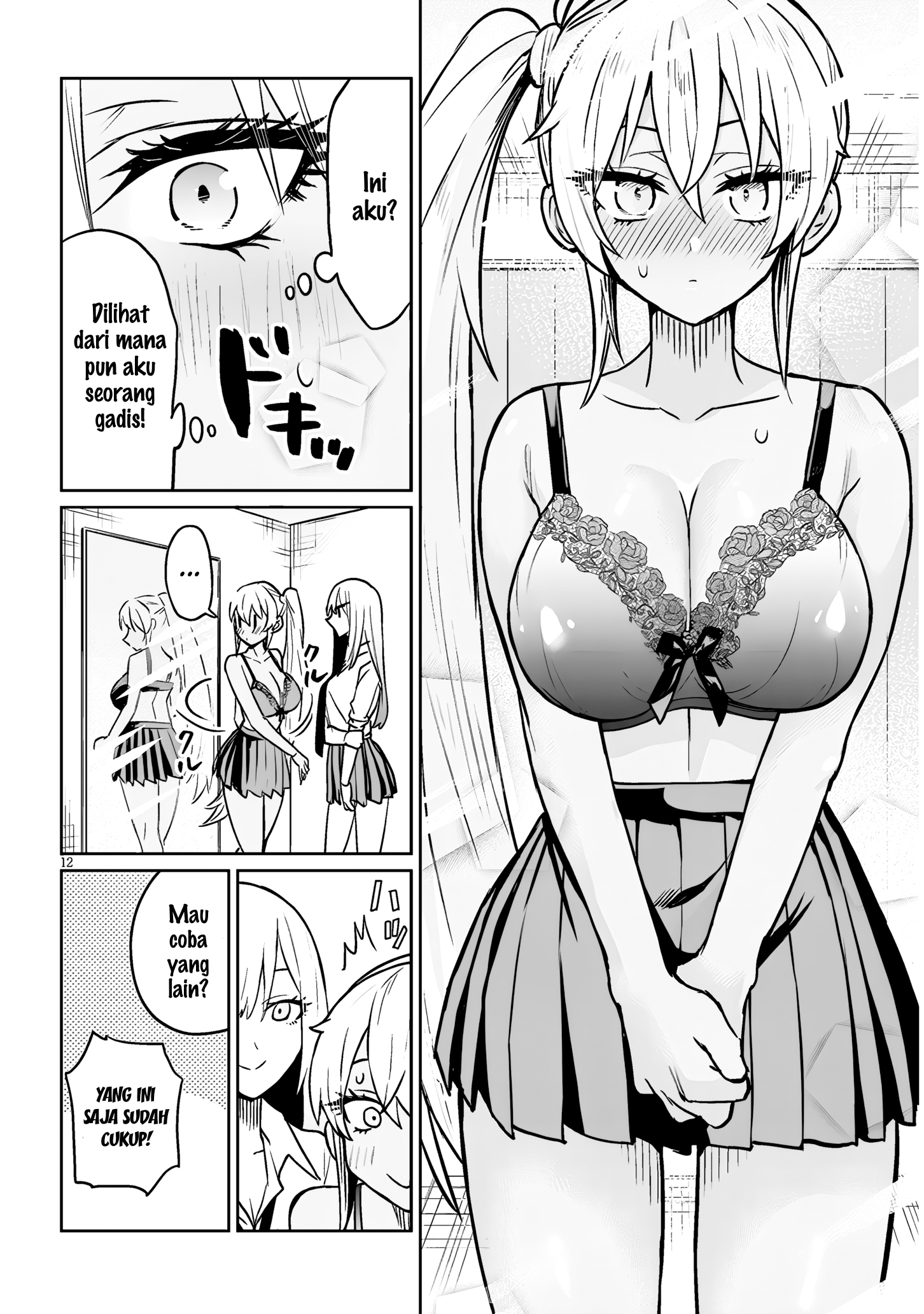 Danshi Koukousei dakedo Gal ni TS Shimashita Chapter 5 - halaman 13