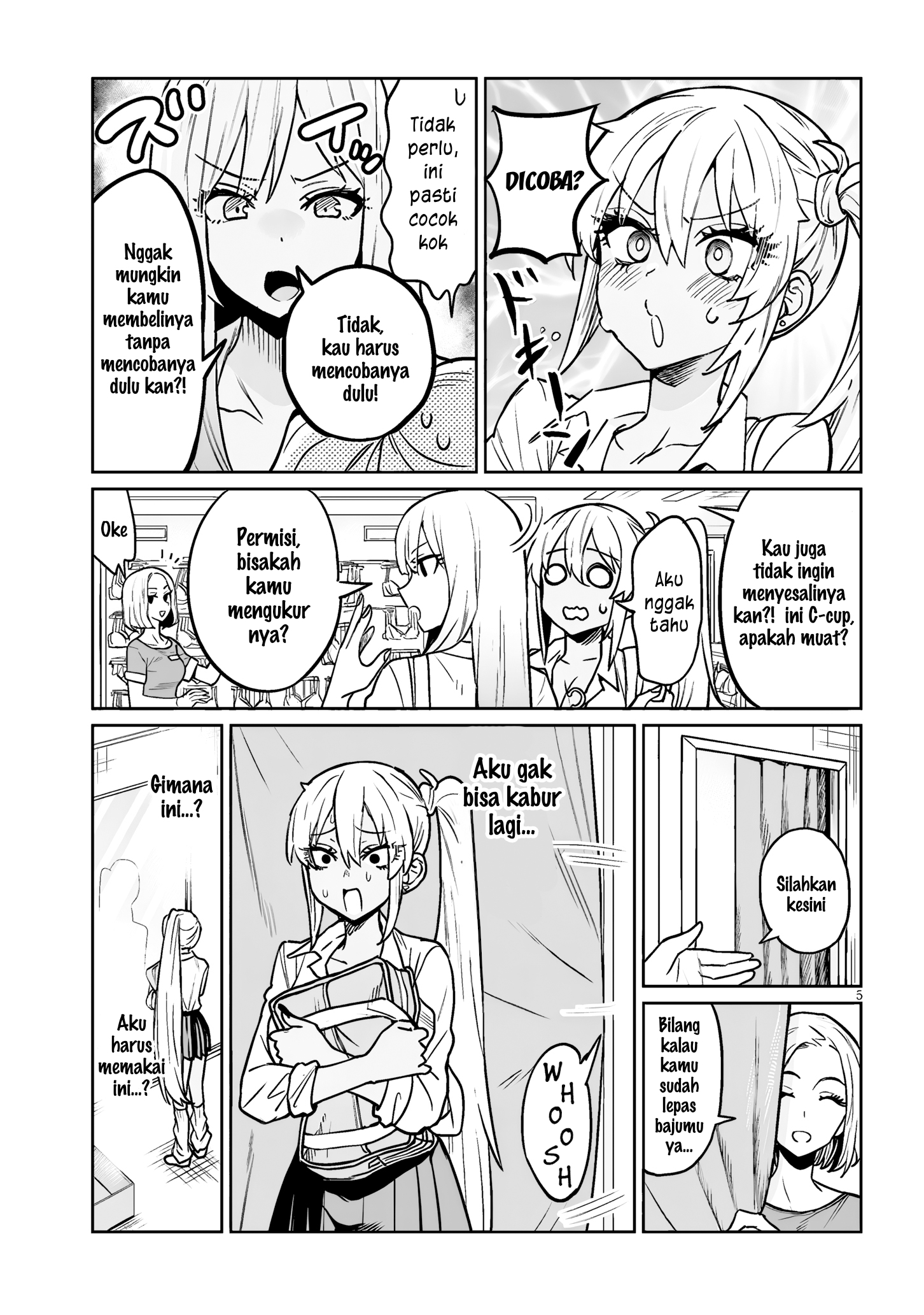 Danshi Koukousei dakedo Gal ni TS Shimashita Chapter 5 - halaman 6