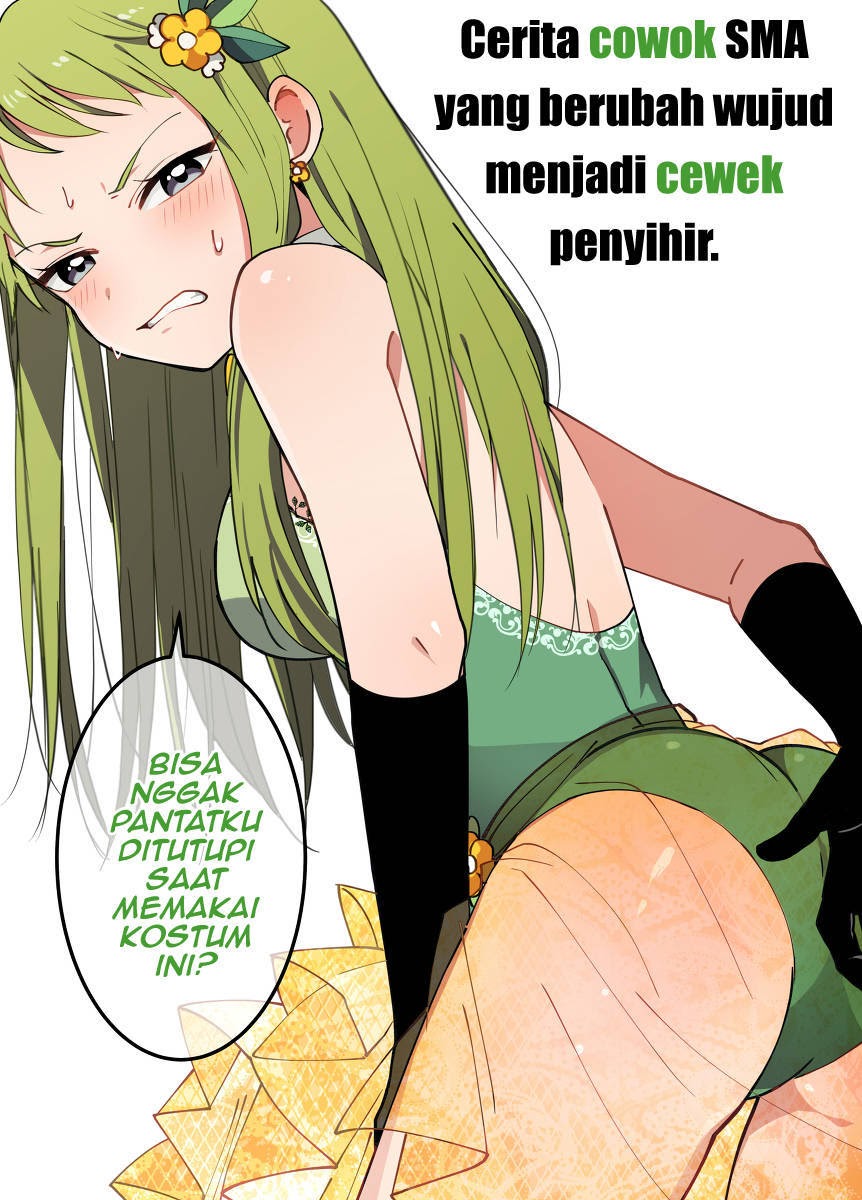 Danshi Koukousei ga Mahou Shoujo ni Naru Hanashi Chapter 0.1 - halaman 1