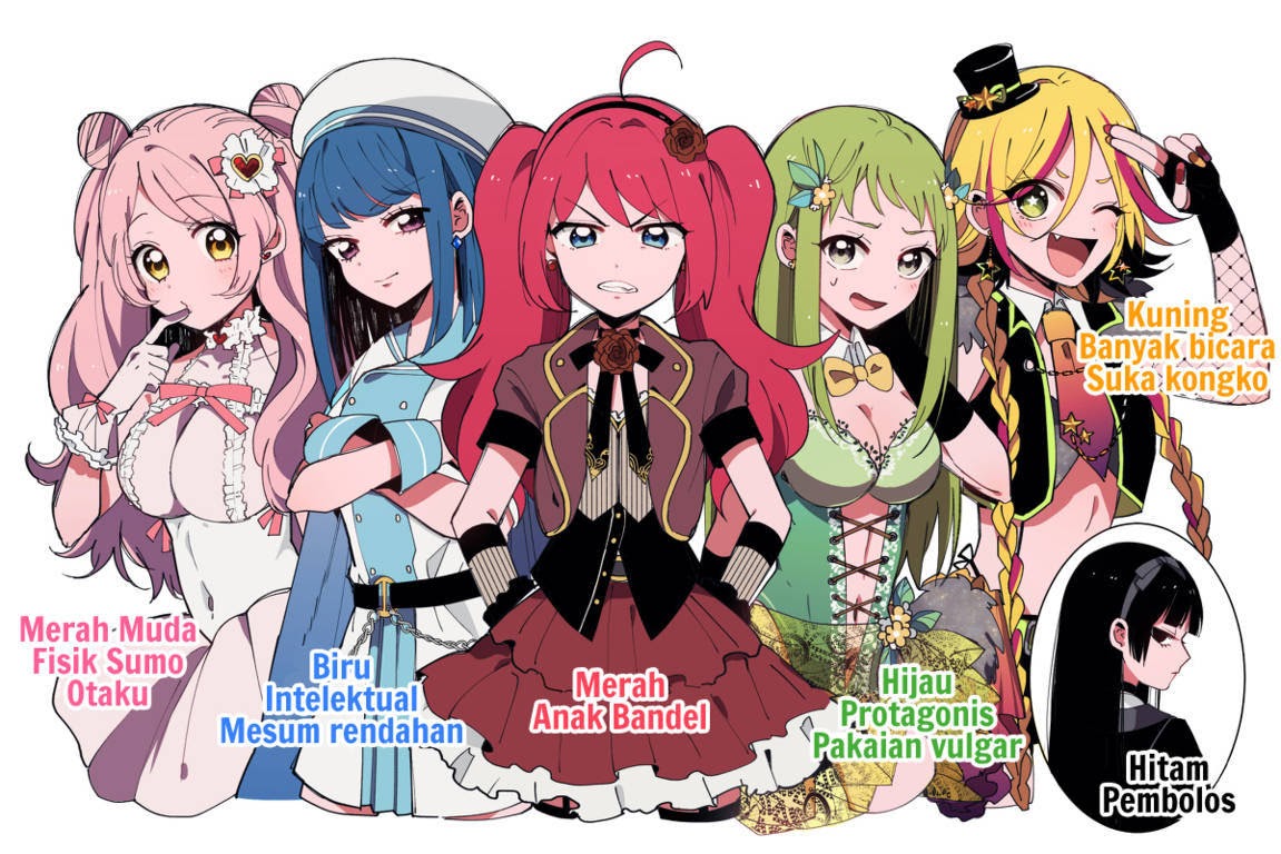 Danshi Koukousei ga Mahou Shoujo ni Naru Hanashi Chapter 0.1 - halaman 4