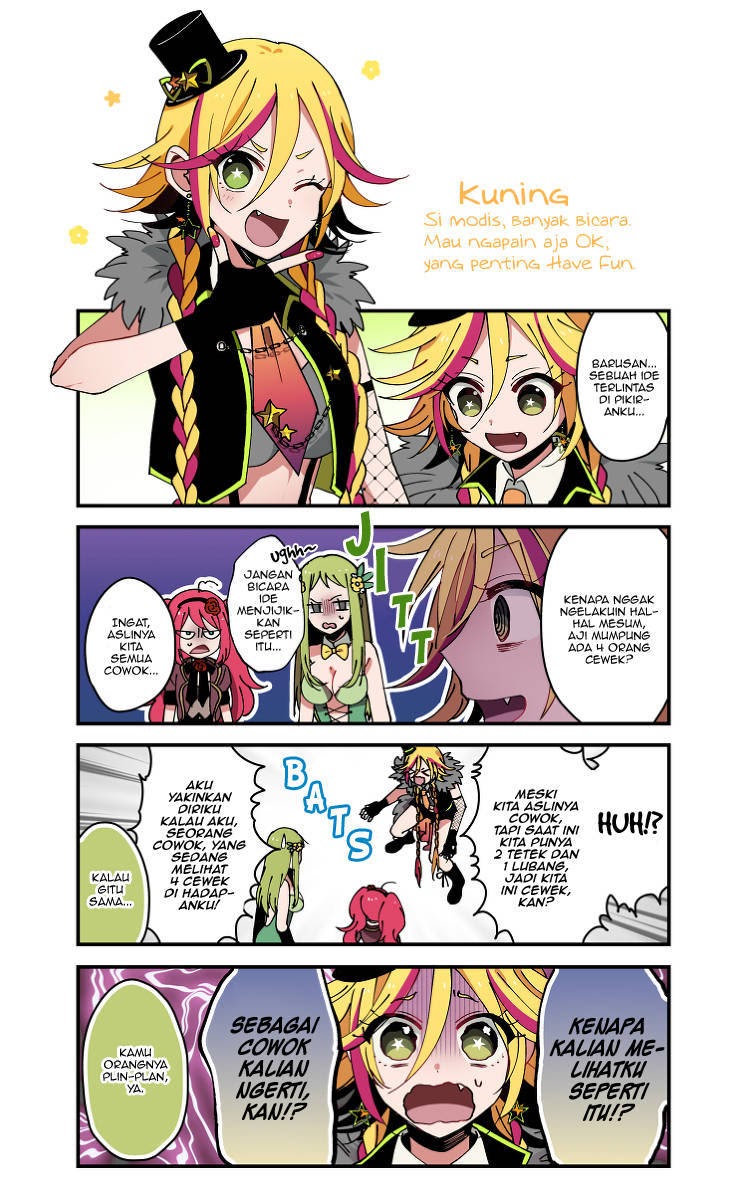 Danshi Koukousei ga Mahou Shoujo ni Naru Hanashi Chapter 0.1 - halaman 8