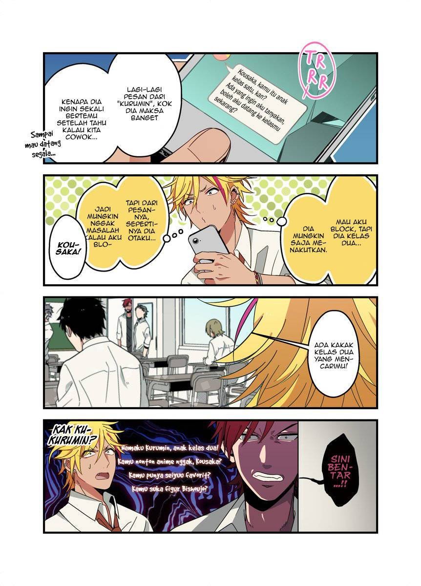 Danshi Koukousei ga Mahou Shoujo ni Naru Hanashi Chapter 12 - halaman 2