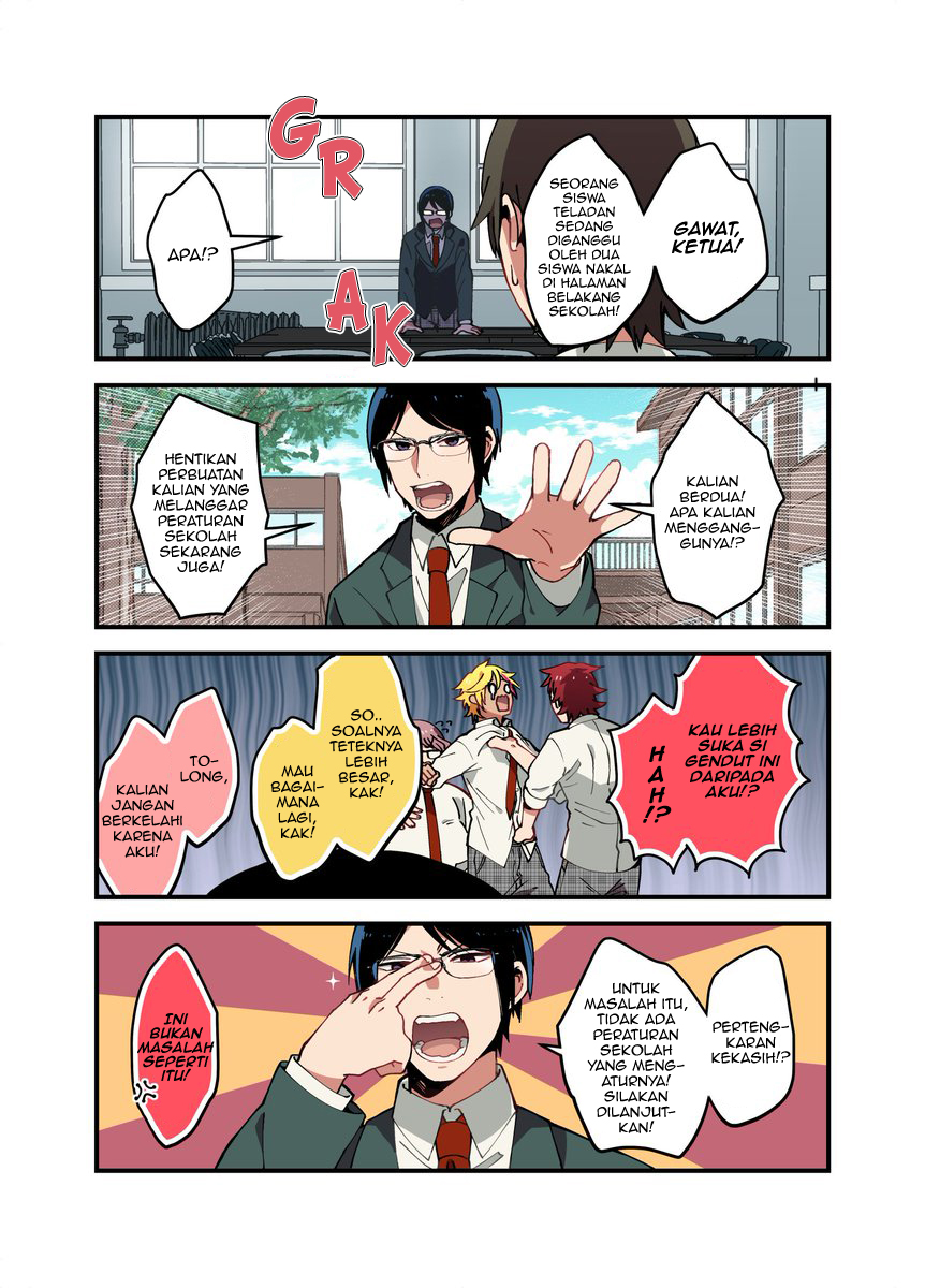Danshi Koukousei ga Mahou Shoujo ni Naru Hanashi Chapter 15 - halaman 1