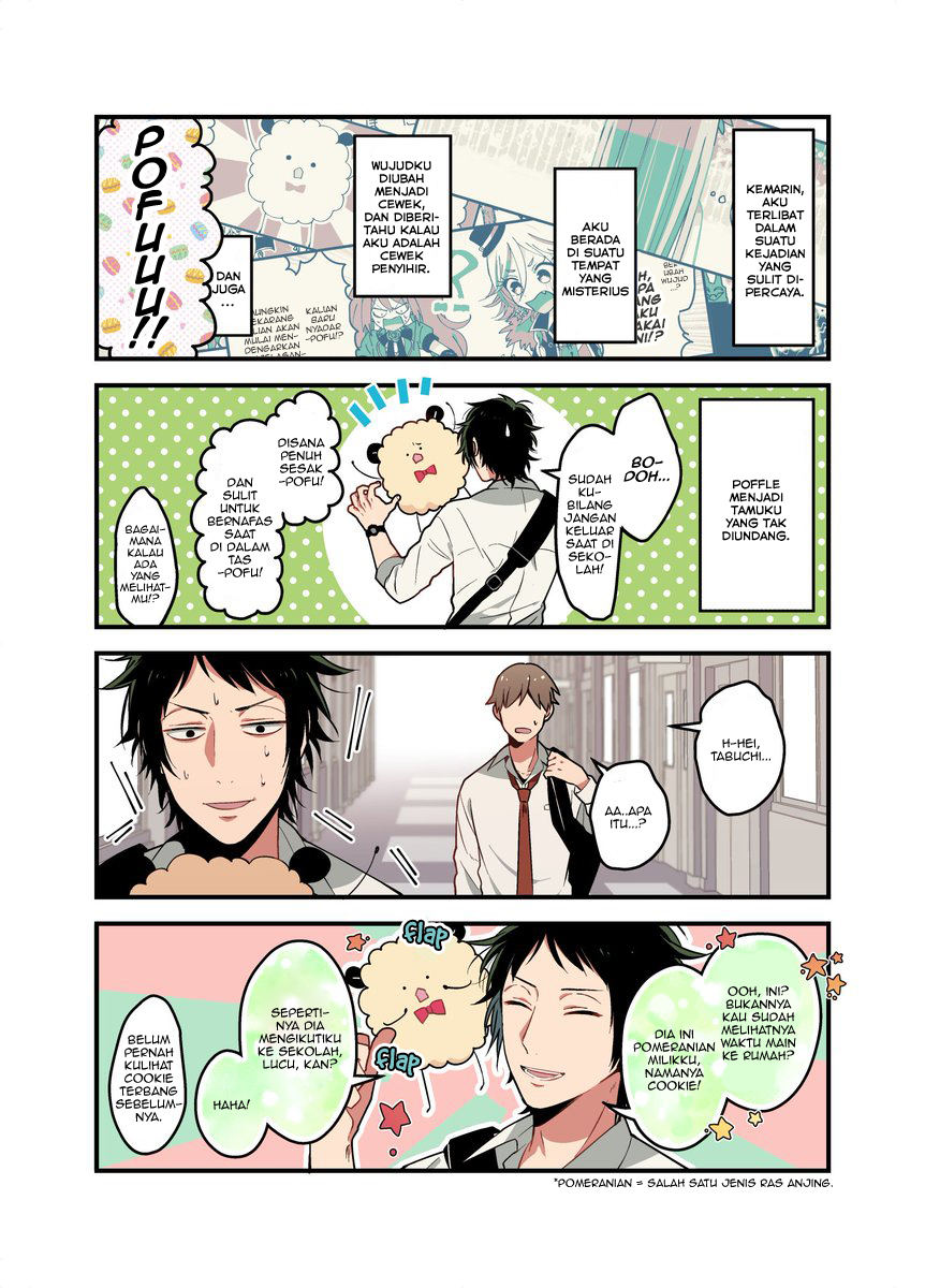 Danshi Koukousei ga Mahou Shoujo ni Naru Hanashi Chapter 20 - halaman 1