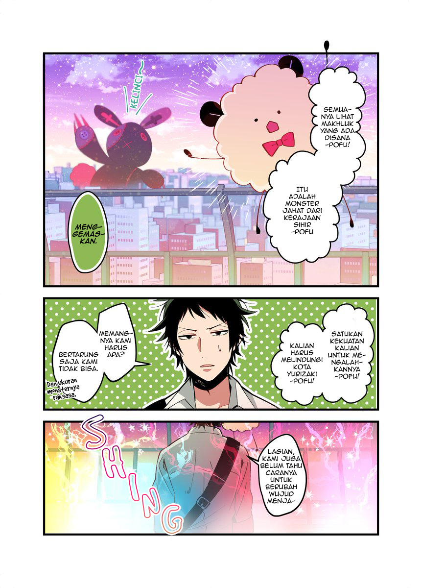 Danshi Koukousei ga Mahou Shoujo ni Naru Hanashi Chapter 23 - halaman 2