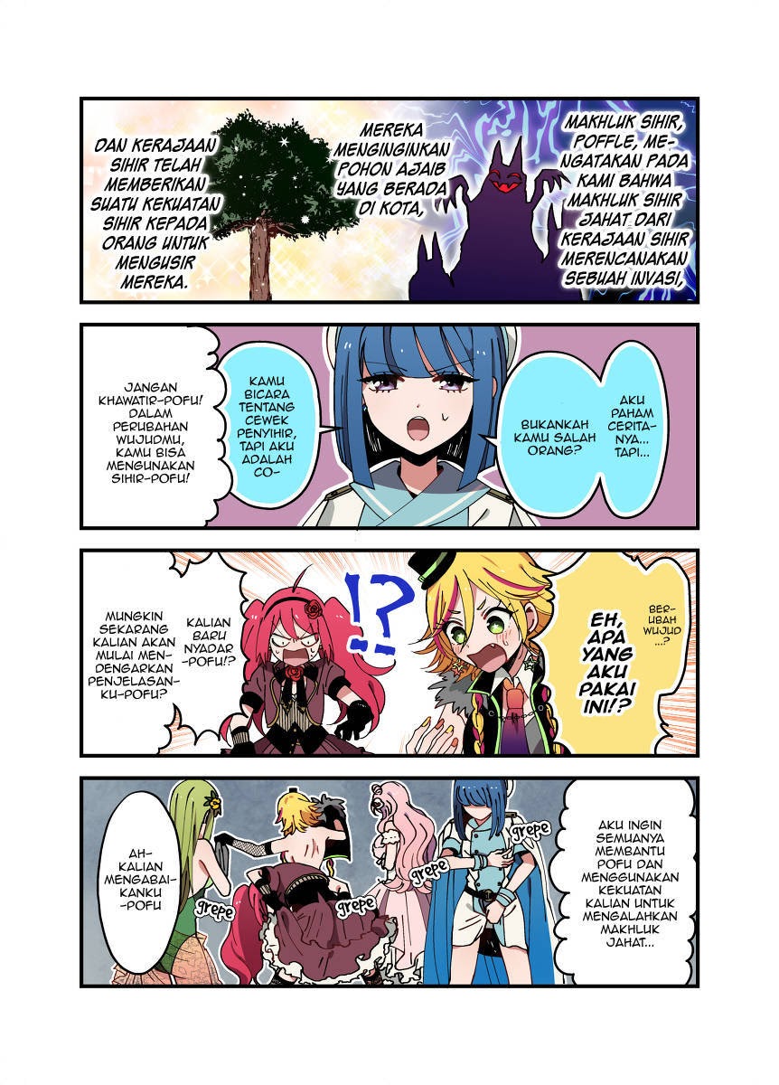 Danshi Koukousei ga Mahou Shoujo ni Naru Hanashi Chapter 3 - halaman 2