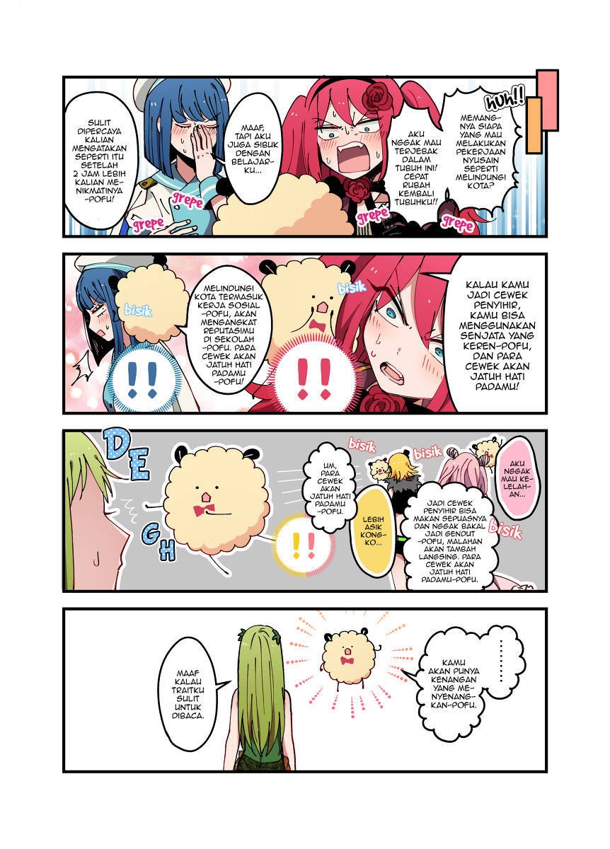 Danshi Koukousei ga Mahou Shoujo ni Naru Hanashi Chapter 3 - halaman 3