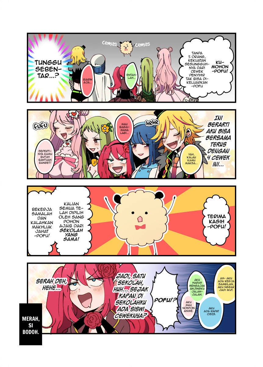 Danshi Koukousei ga Mahou Shoujo ni Naru Hanashi Chapter 3 - halaman 4