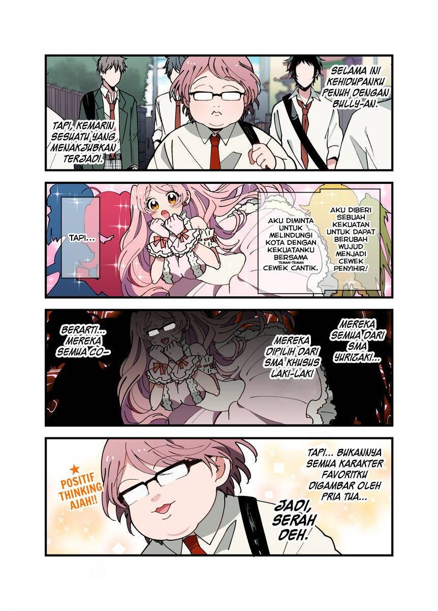 Danshi Koukousei ga Mahou Shoujo ni Naru Hanashi Chapter 7 - halaman 1