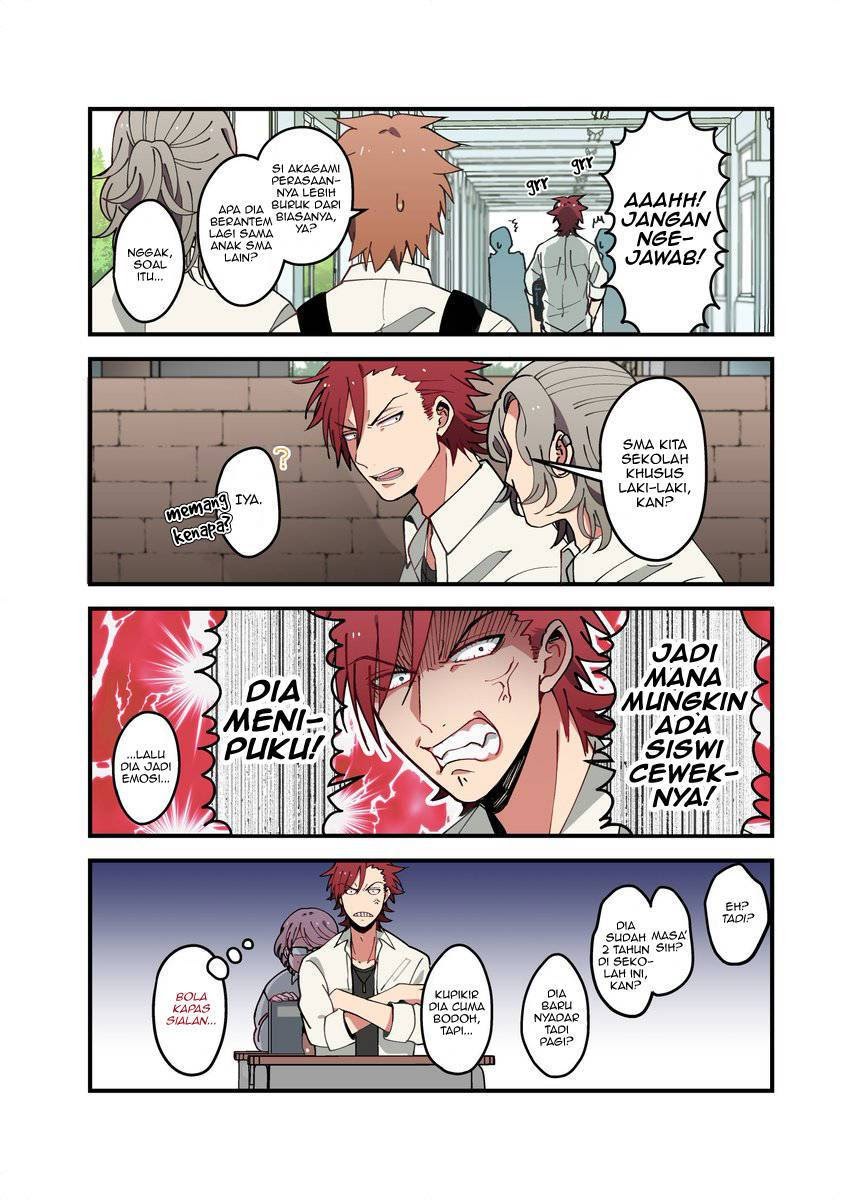 Danshi Koukousei ga Mahou Shoujo ni Naru Hanashi Chapter 7 - halaman 3