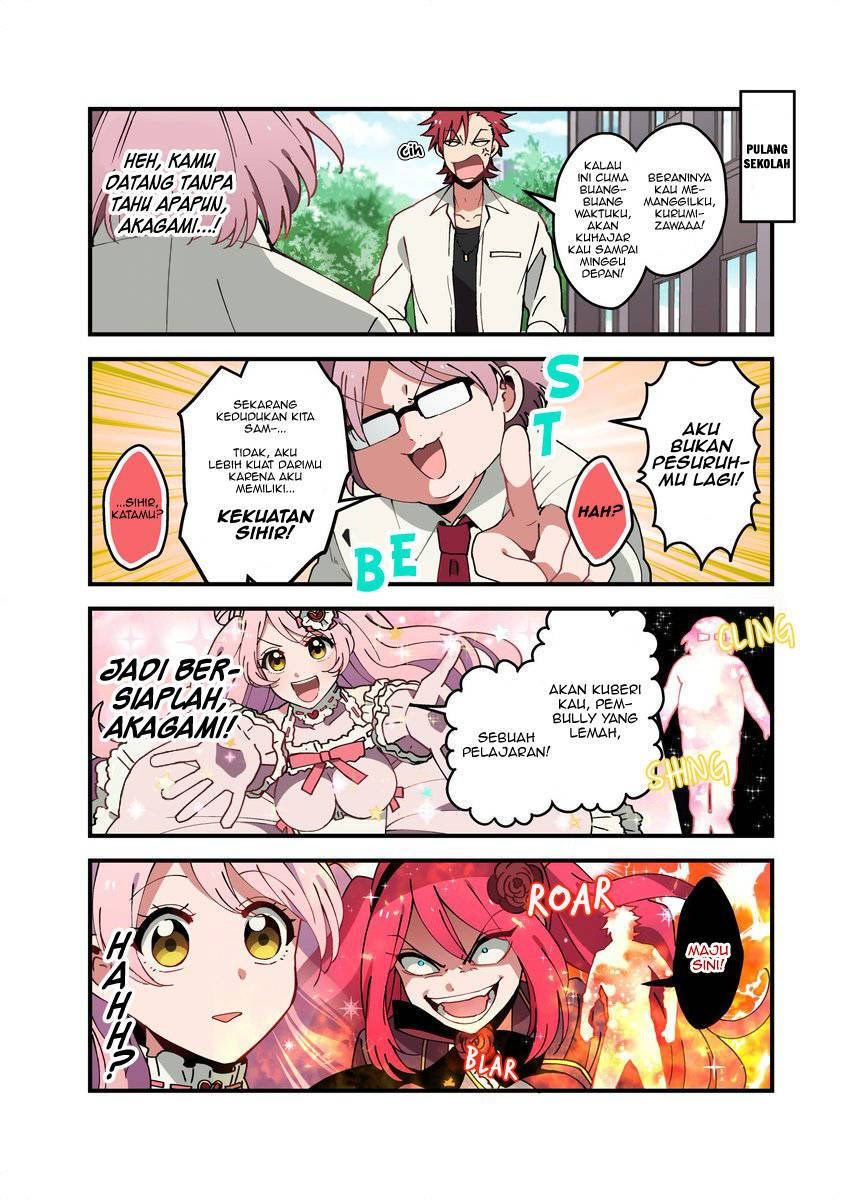 Danshi Koukousei ga Mahou Shoujo ni Naru Hanashi Chapter 7 - halaman 4
