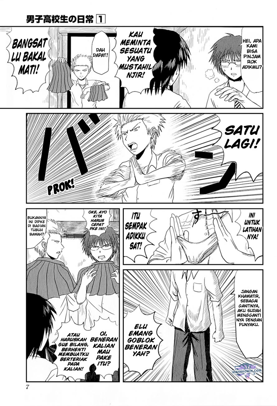 Danshi Koukousei no Nichijou Chapter 1 - halaman 12