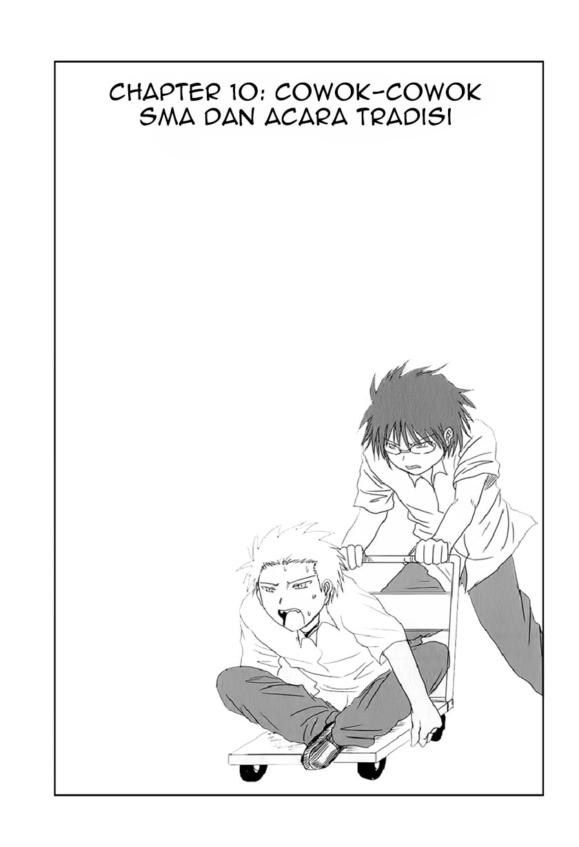 Danshi Koukousei no Nichijou Chapter 10 - halaman 2