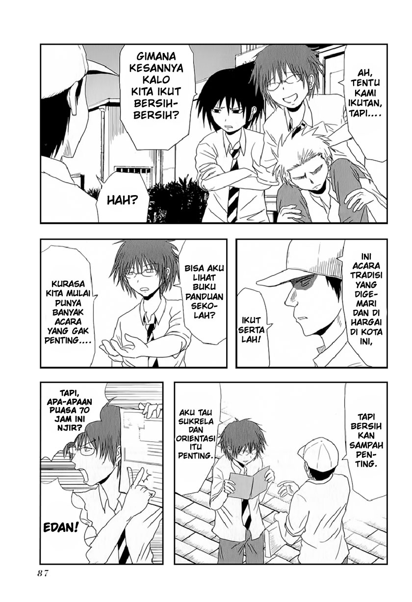 Danshi Koukousei no Nichijou Chapter 10 - halaman 4