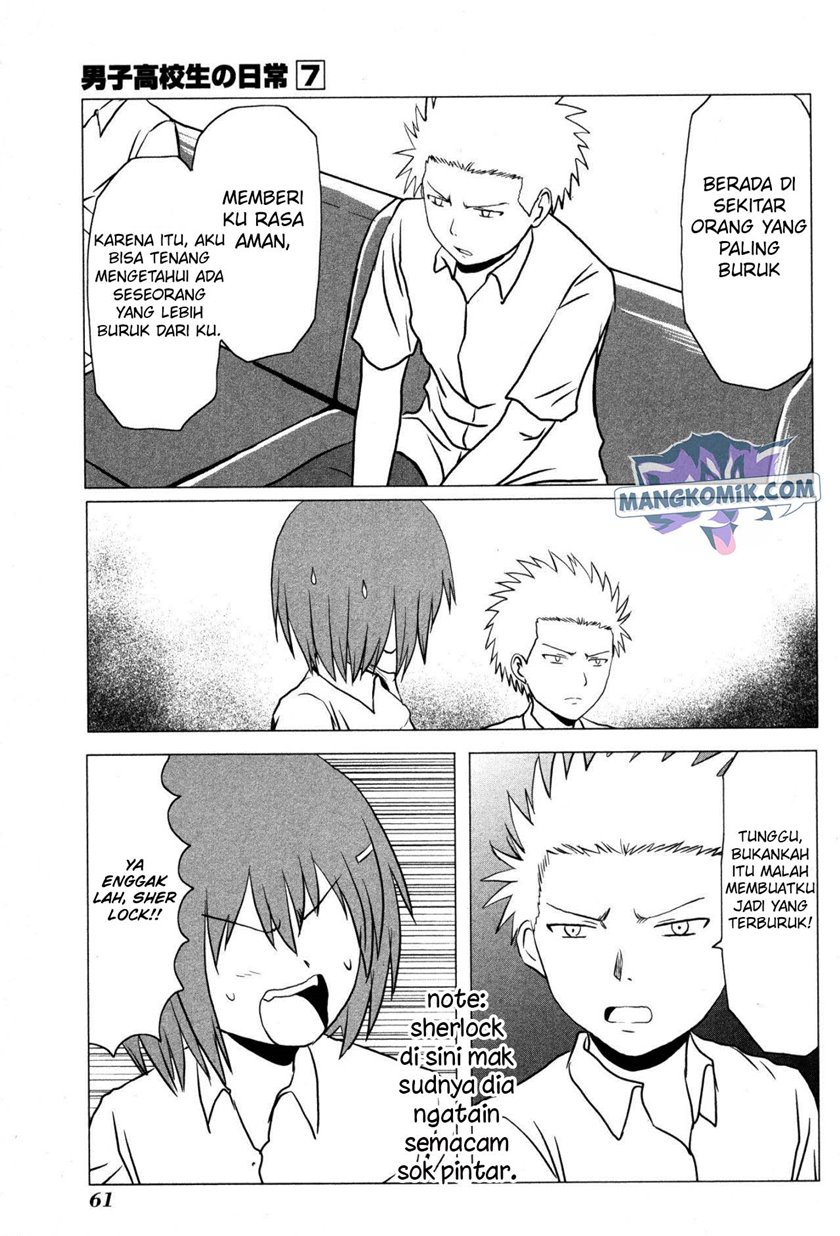 Danshi Koukousei no Nichijou Chapter 101 - halaman 8