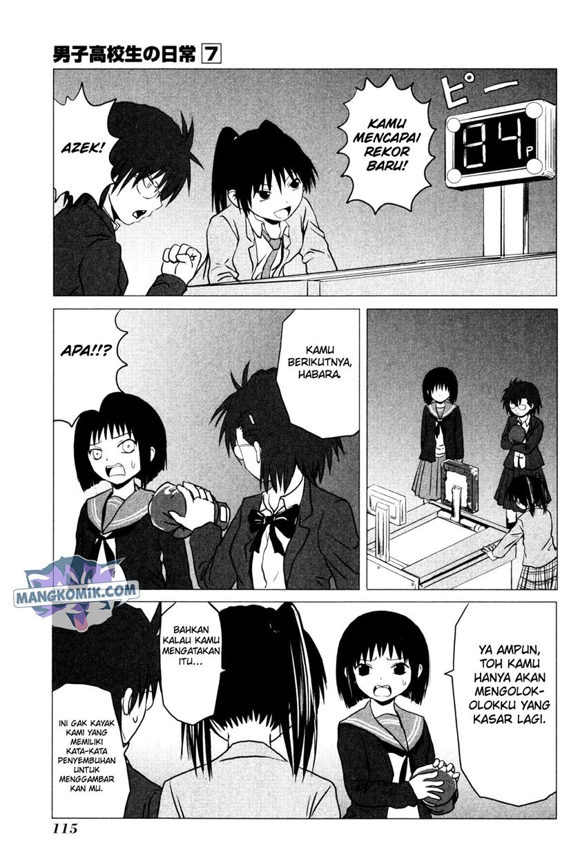 Danshi Koukousei no Nichijou Chapter 107.2 - halaman 3