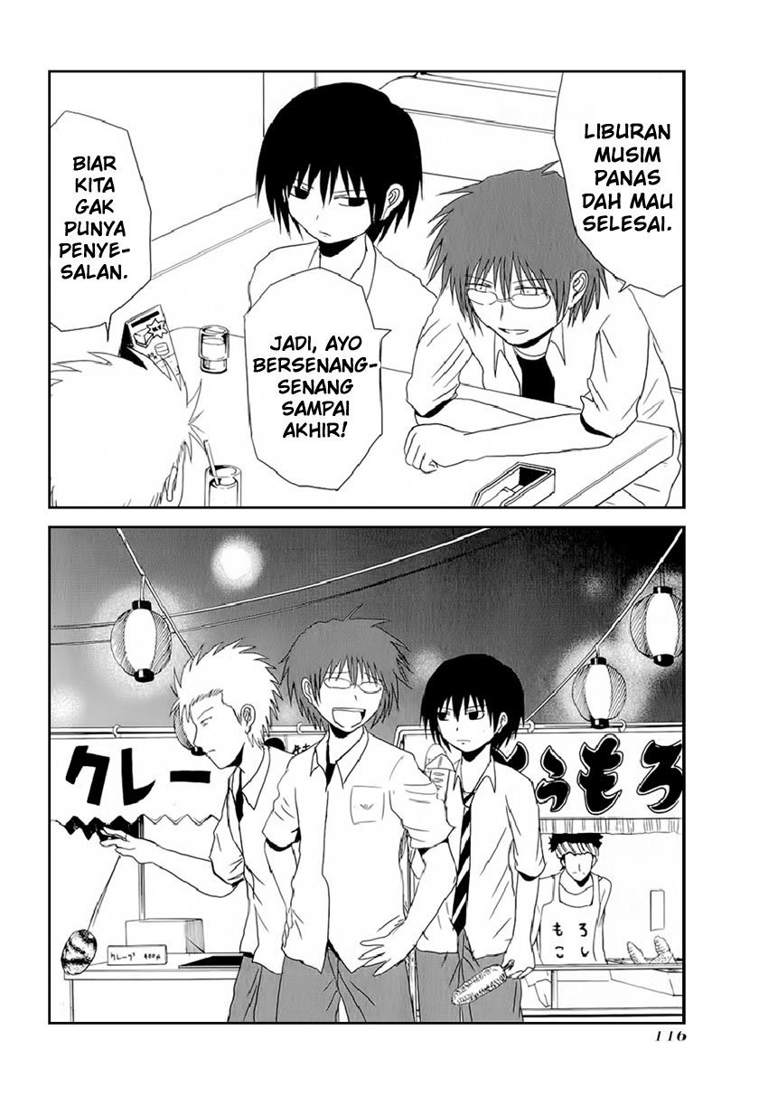Danshi Koukousei no Nichijou Chapter 14 - halaman 3