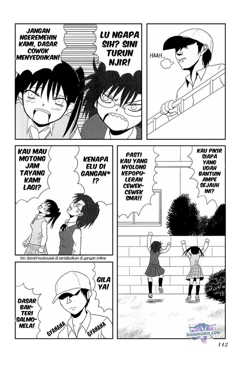 Danshi Koukousei no Nichijou Chapter 15.2 - halaman 8
