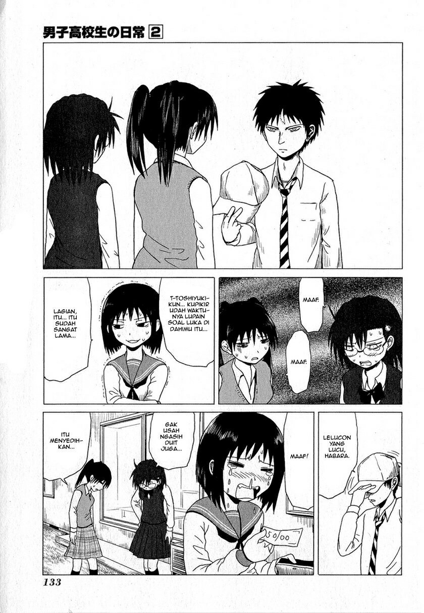 Danshi Koukousei no Nichijou Chapter 15.3 - halaman 4