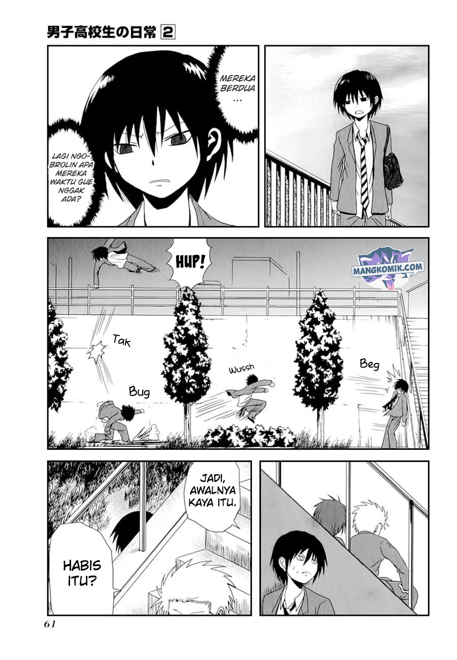 Danshi Koukousei no Nichijou Chapter 23 - halaman 4