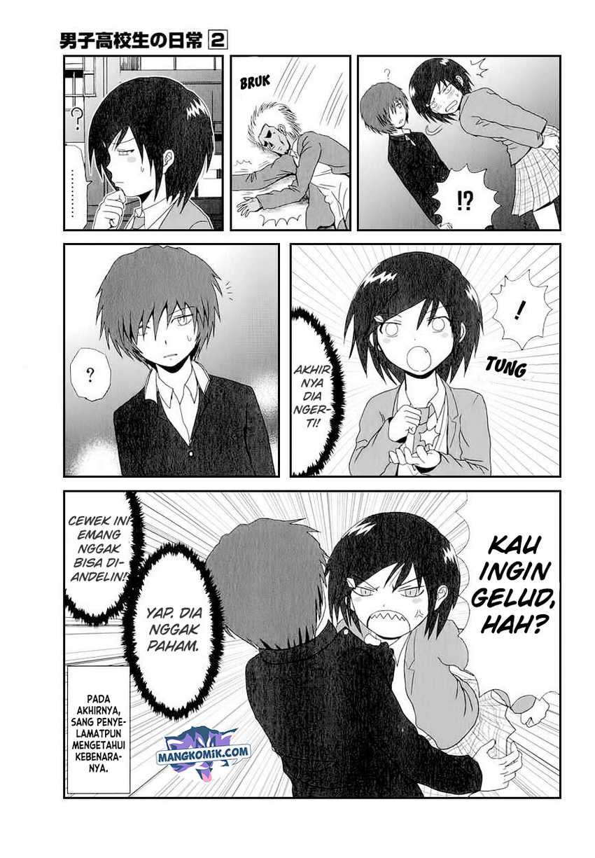 Danshi Koukousei no Nichijou Chapter 26 - halaman 10