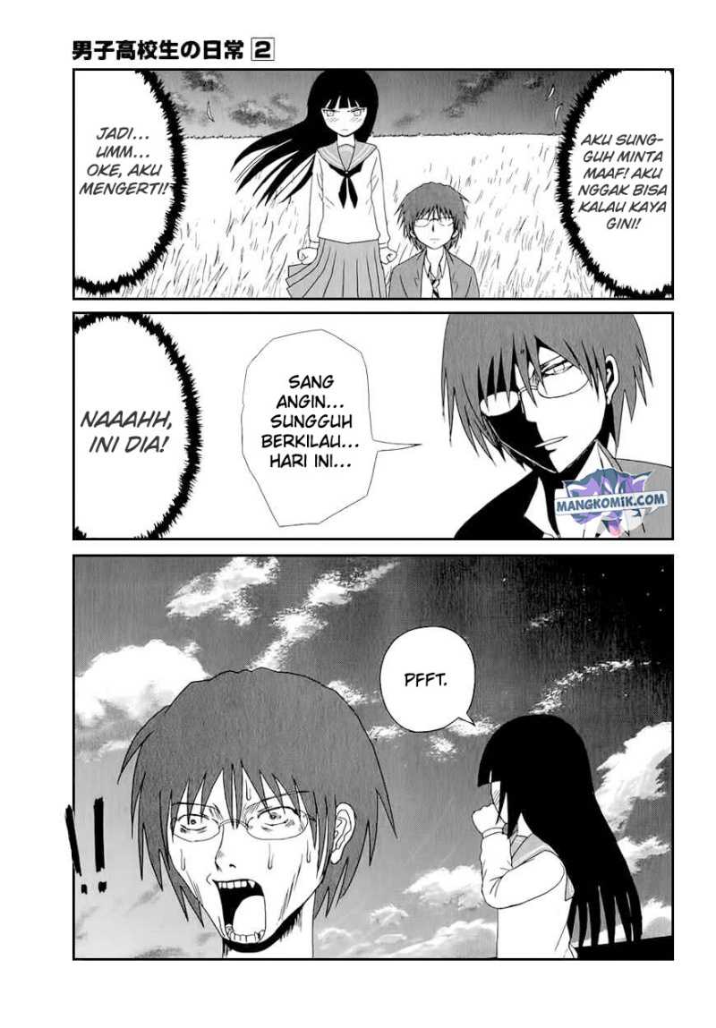 Danshi Koukousei no Nichijou Chapter 30 - halaman 8