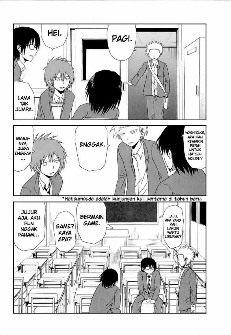 Danshi Koukousei no Nichijou Chapter 32 - halaman 3