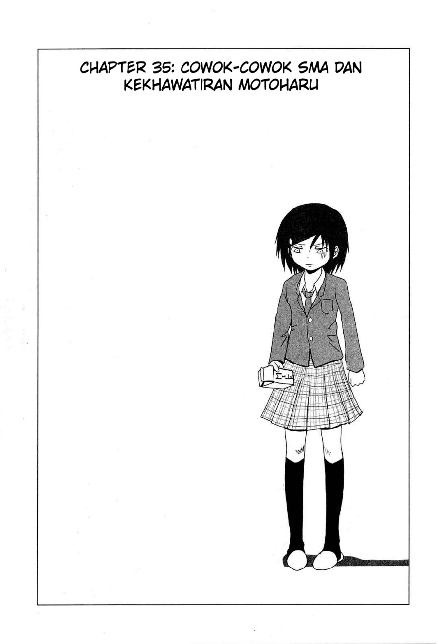 Danshi Koukousei no Nichijou Chapter 35 - halaman 2