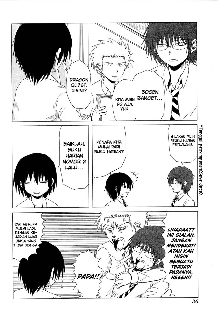 Danshi Koukousei no Nichijou Chapter 37 - halaman 3