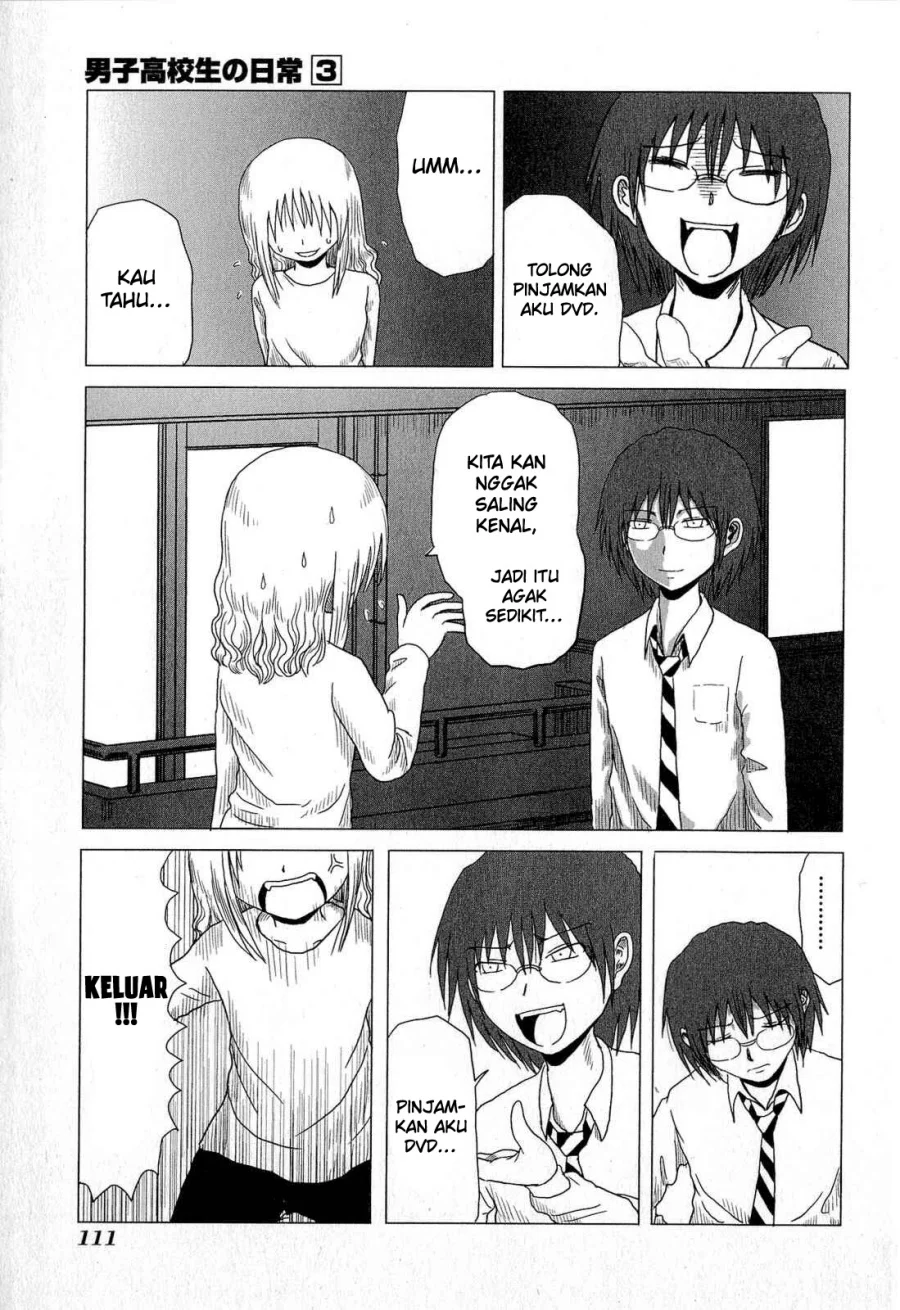 Danshi Koukousei no Nichijou Chapter 48 - halaman 8