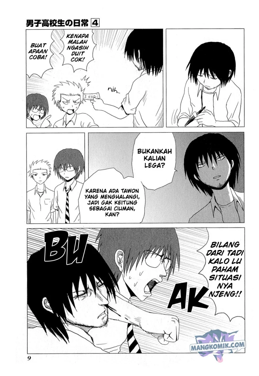 Danshi Koukousei no Nichijou Chapter 52 - halaman 11