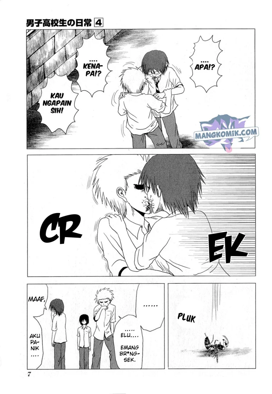Danshi Koukousei no Nichijou Chapter 52 - halaman 9
