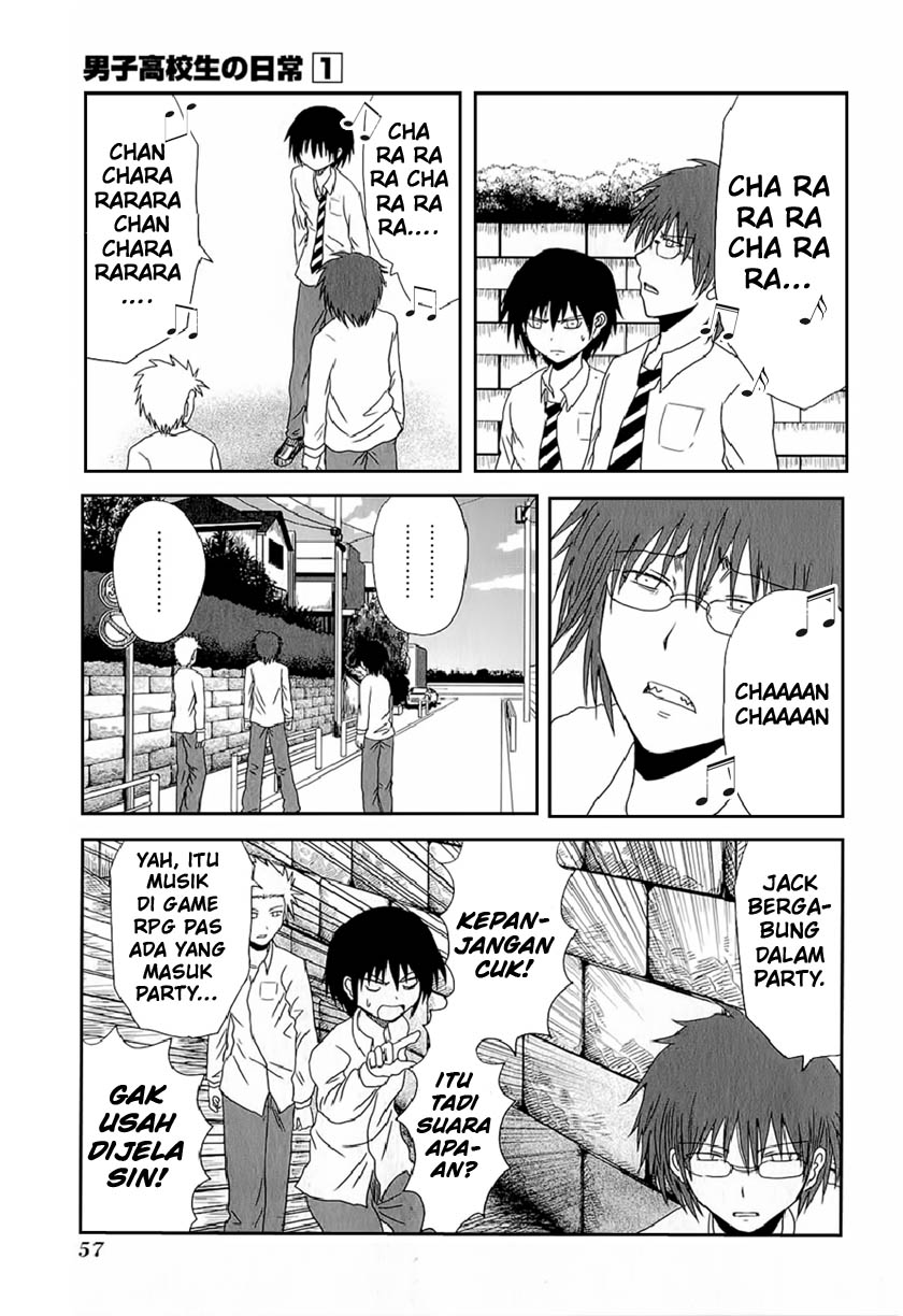 Danshi Koukousei no Nichijou Chapter 6 - halaman 6