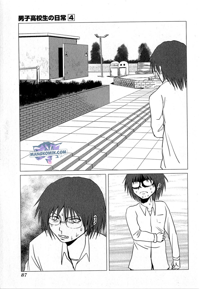 Danshi Koukousei no Nichijou Chapter 61 - halaman 8