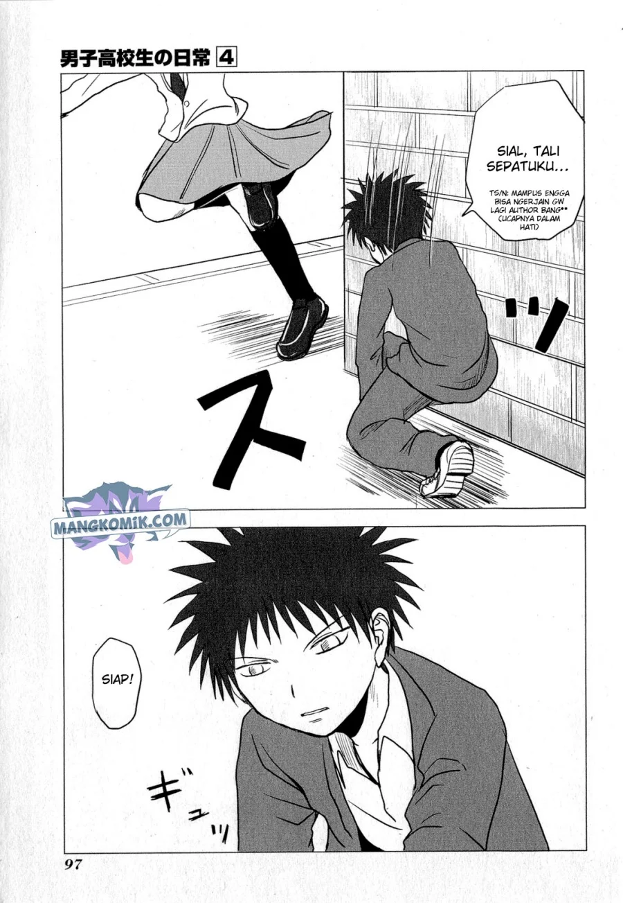 Danshi Koukousei no Nichijou Chapter 62 - halaman 10