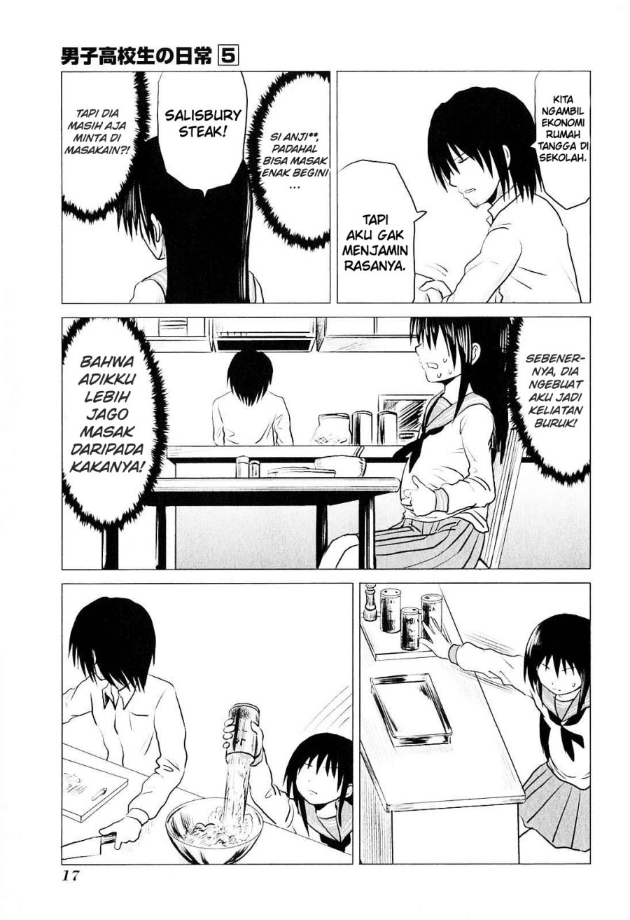 Danshi Koukousei no Nichijou Chapter 69 - halaman 8