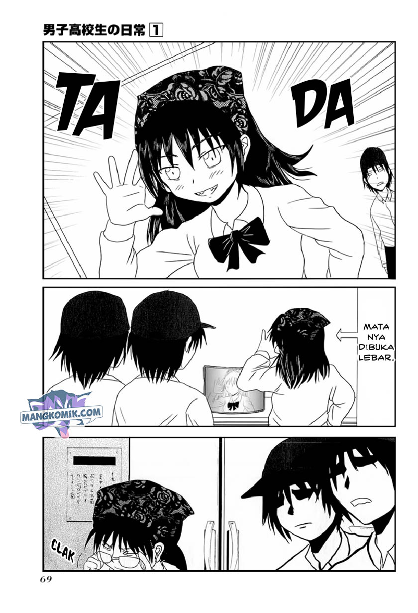 Danshi Koukousei no Nichijou Chapter 7 - halaman 8