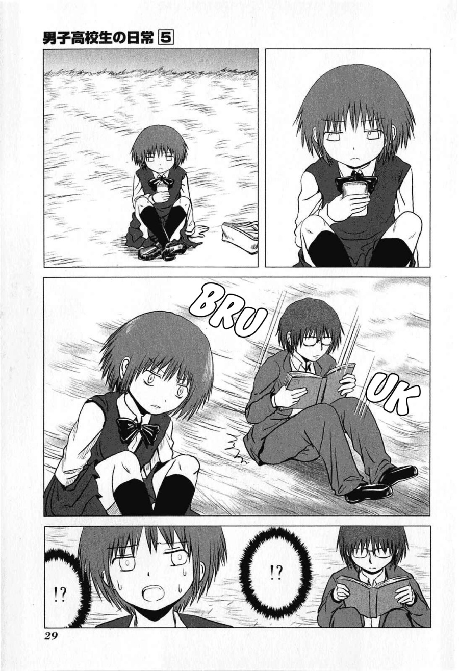 Danshi Koukousei no Nichijou Chapter 71 - halaman 4