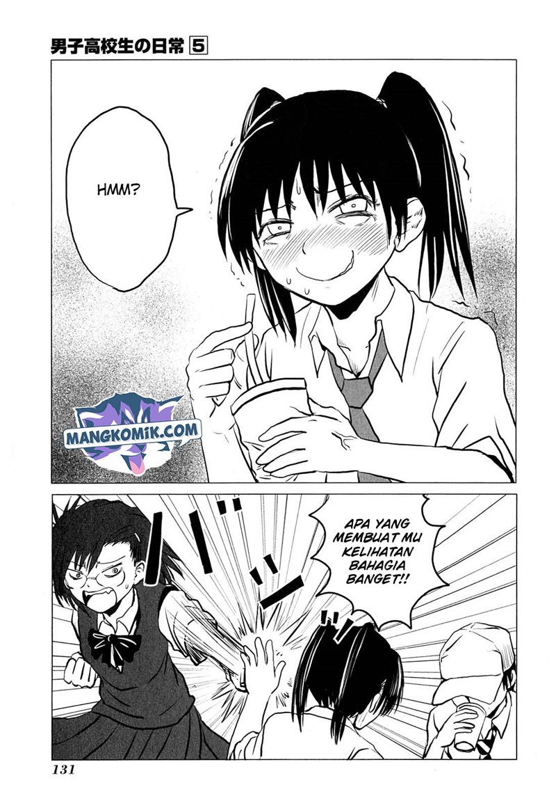 Danshi Koukousei no Nichijou Chapter 81.13 - halaman 5