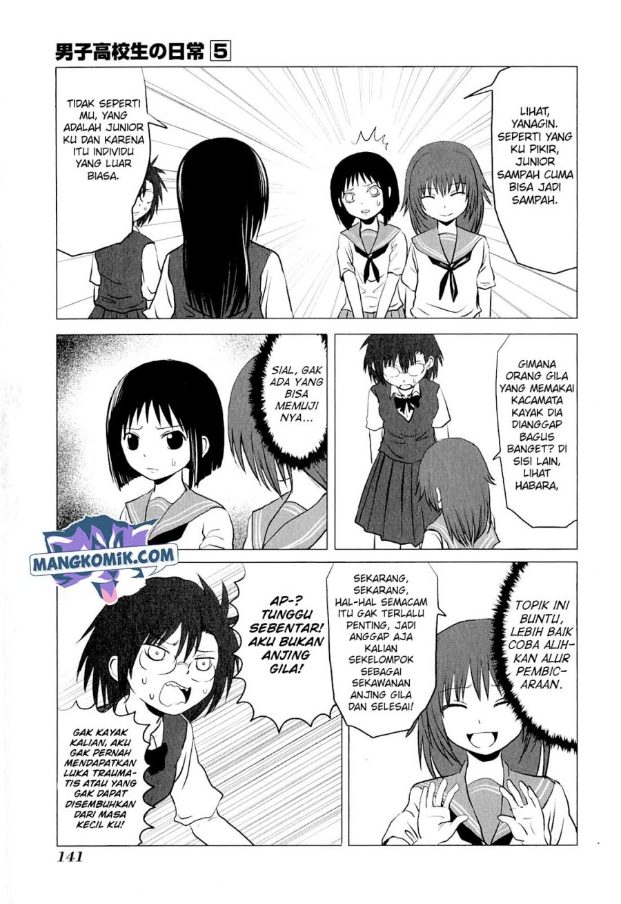 Danshi Koukousei no Nichijou Chapter 81.16 - halaman 3