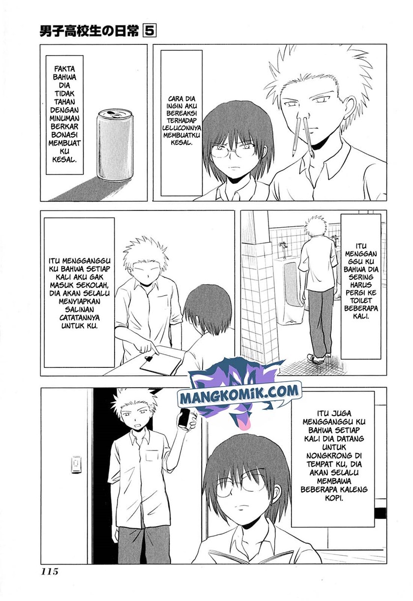 Danshi Koukousei no Nichijou Chapter 81 - halaman 8