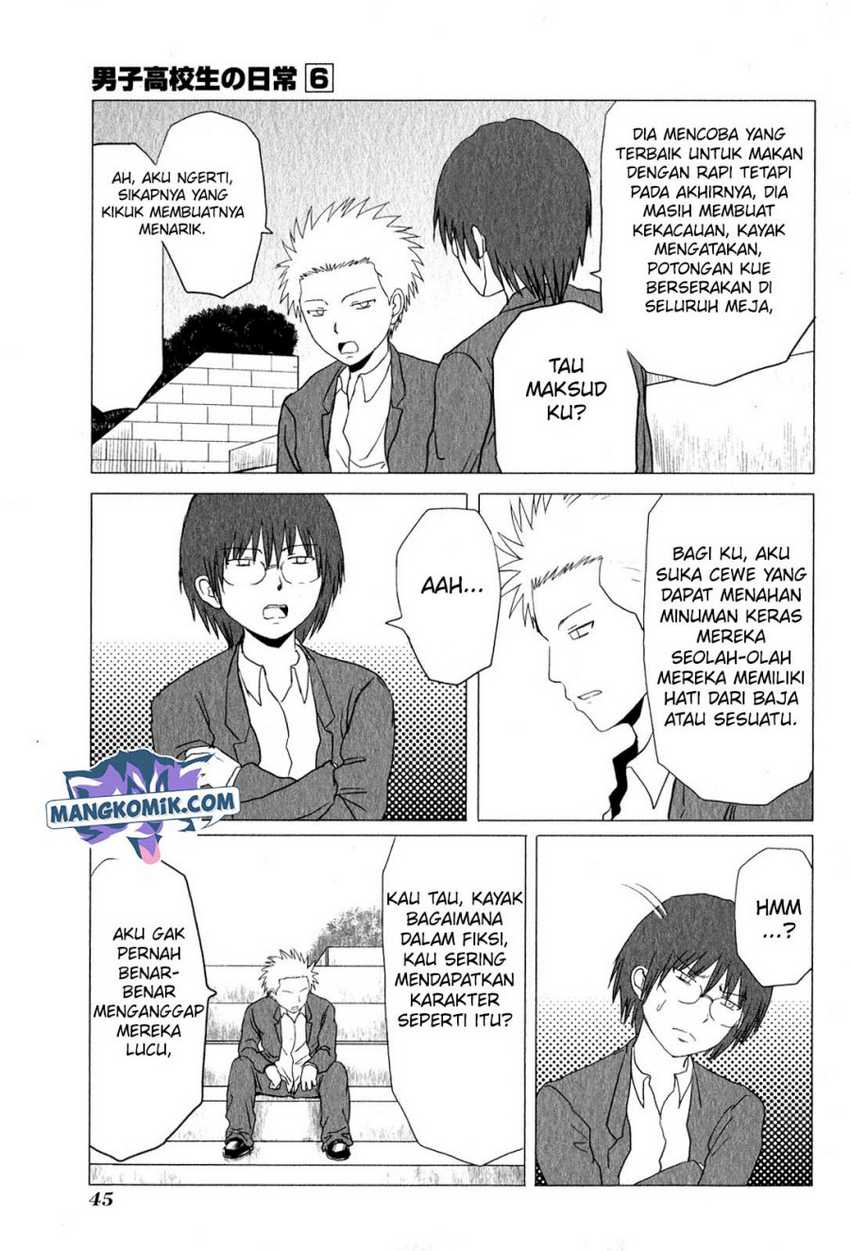 Danshi Koukousei no Nichijou Chapter 87 - halaman 4