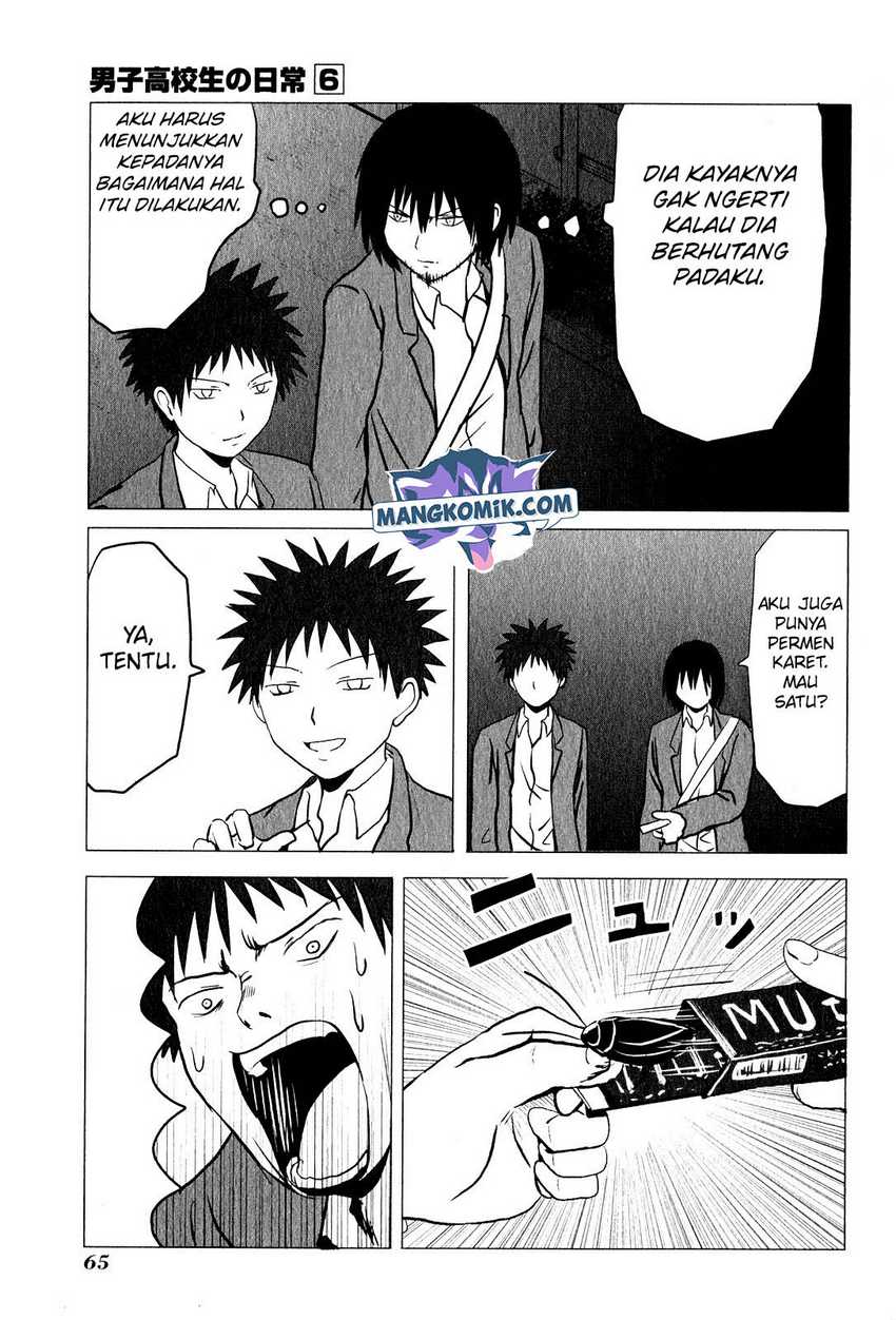 Danshi Koukousei no Nichijou Chapter 89 - halaman 8