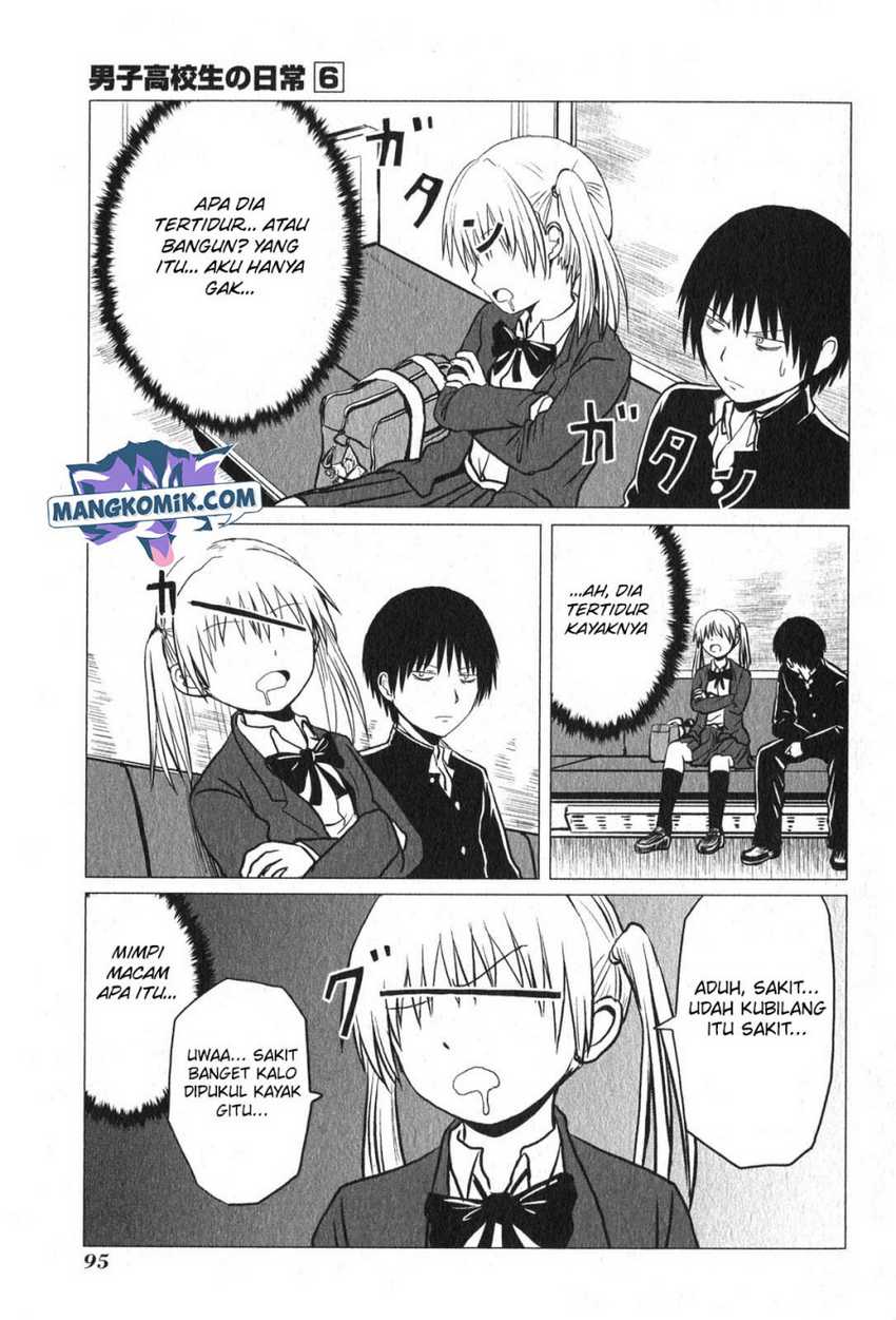 Danshi Koukousei no Nichijou Chapter 93 - halaman 4
