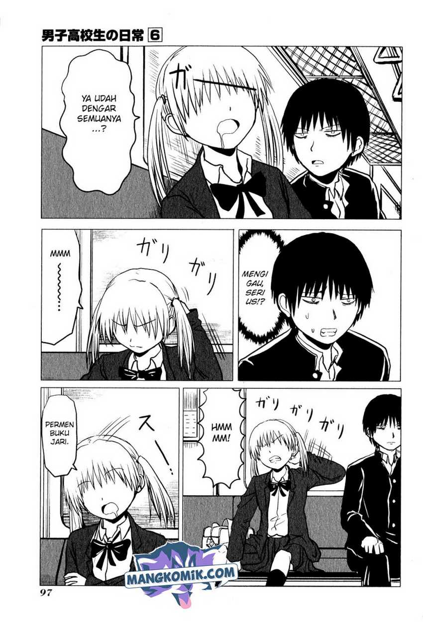 Danshi Koukousei no Nichijou Chapter 93 - halaman 6