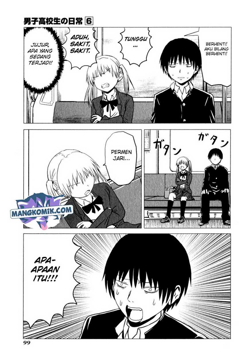 Danshi Koukousei no Nichijou Chapter 93 - halaman 8