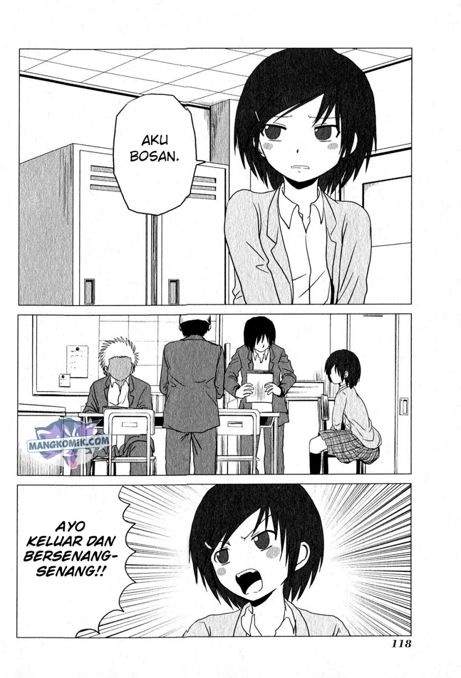 Danshi Koukousei no Nichijou Chapter 94.2 - halaman 3