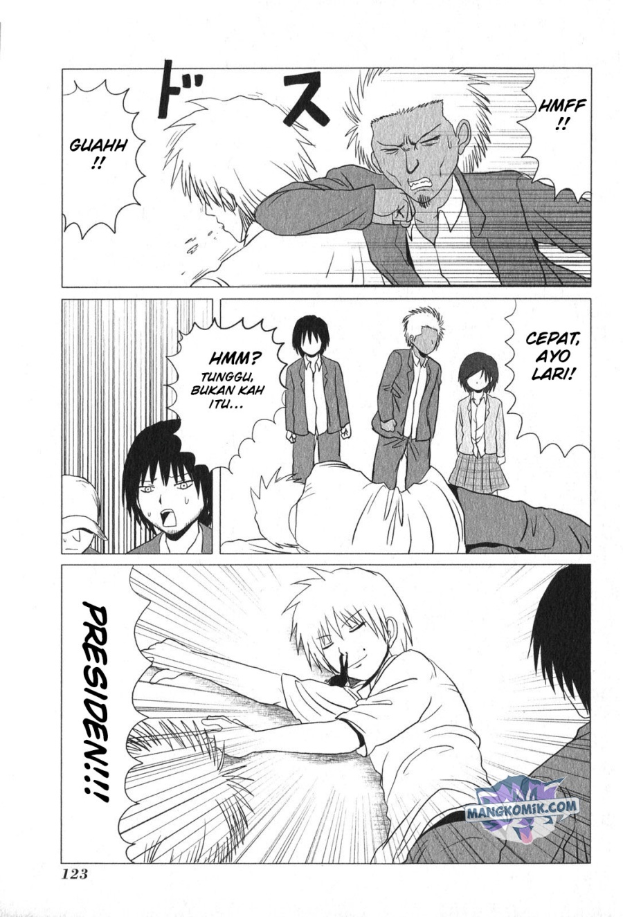Danshi Koukousei no Nichijou Chapter 94.2 - halaman 8