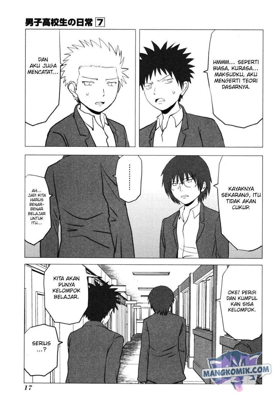 Danshi Koukousei no Nichijou Chapter 96 - halaman 6