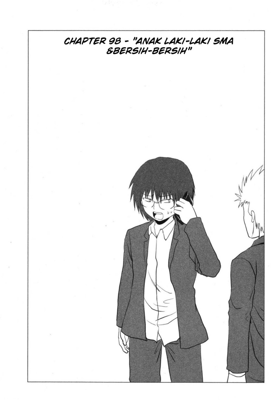 Danshi Koukousei no Nichijou Chapter 98 - halaman 2